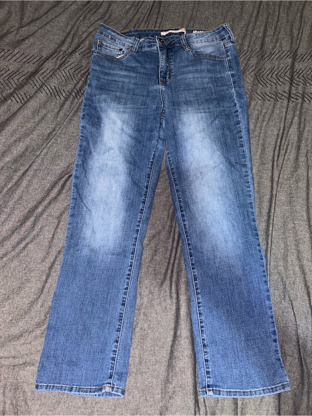 !iT Jeans AMANDA Petite High Rise Slim Jeans